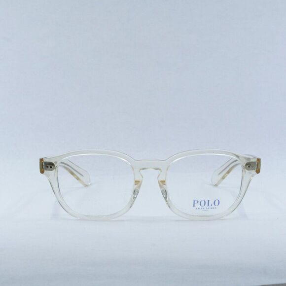 NEW POLO RALPH LAUREN PH2261U 5034 SHINY TRANSPARENT PINOT GREY EYEGLASSES - Picture 2 of 9